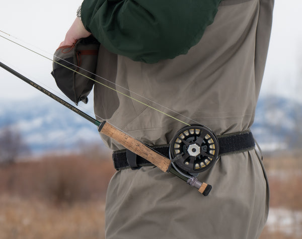 fly fishing rod holder for belt Hayes Hand Fly Rod Holster