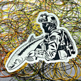 10" XL Steelhead Operator Sticker