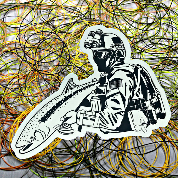 10" XL Steelhead Operator Sticker