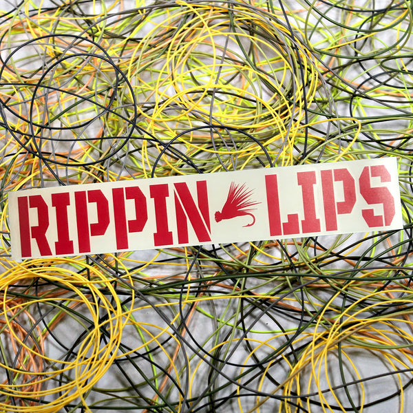 "Rippin Lips" Transfer Sticker