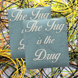 "The Tug Is The Drug" Die Cut Decals