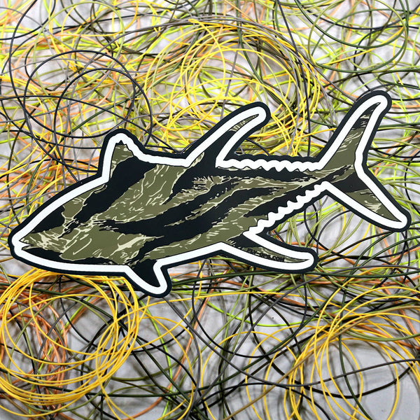 "Tiger Stripe Tuna" Sticker
